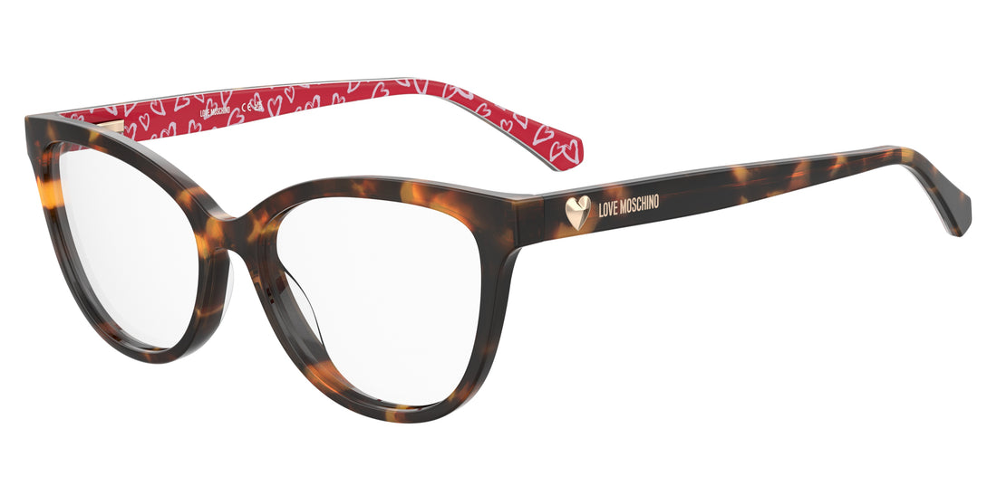 Occhiali da vista moschino love mol640 2vm havana cat eye femenino taglia 54mm - Vista principale
