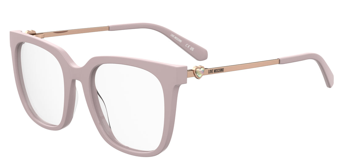 Brillen moschino love mol643 fwm beige square femenino größe 53mm - Hauptansicht