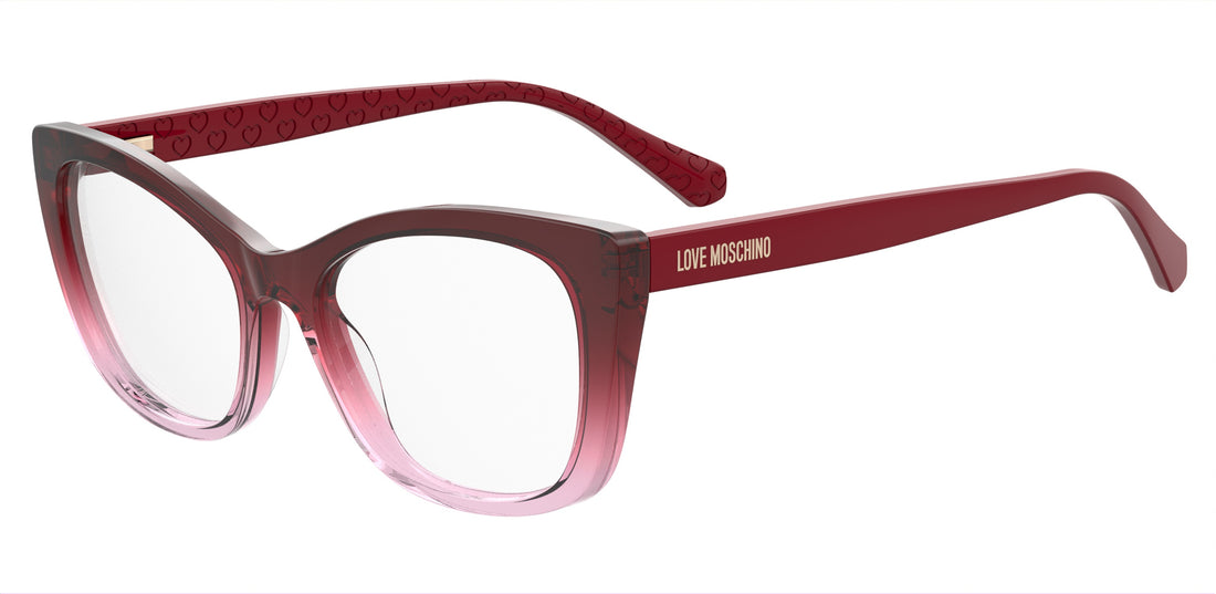 Occhiali da vista moschino love mol644 2oo rojo rectangular femenino taglia 53mm - Vista principale