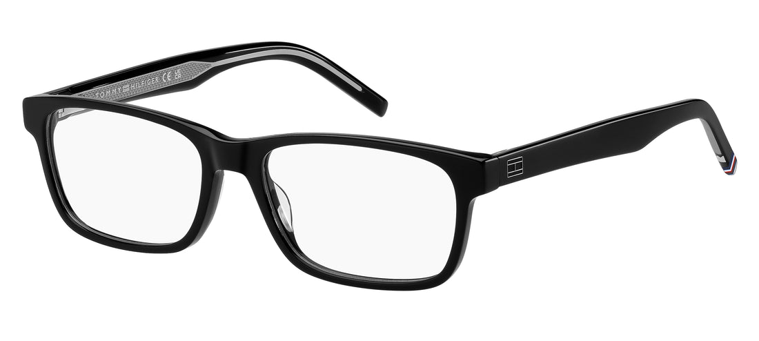 Gafas graduadas tommy hilfiger th 2076 807 negro masculino talla 55mm - Vista principal