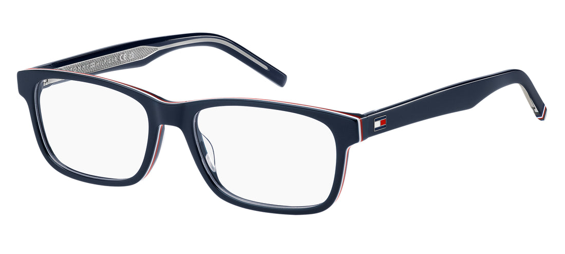Gafas graduadas tommy hilfiger th 2076 pjp azul masculino talla 55mm - Vista principal