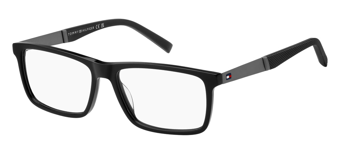 Gafas graduadas tommy hilfiger th 2084 807 negro masculino talla 55mm - Vista principal