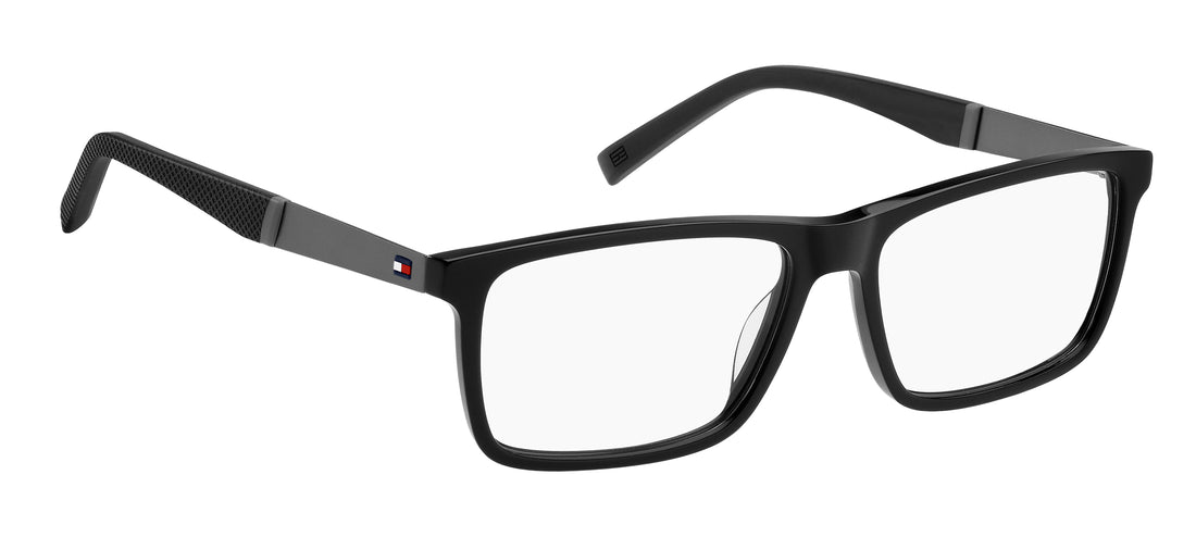 Gafas graduadas tommy hilfiger th 2084 807 negro masculino talla 55mm - Vista de detalle