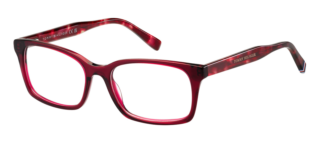 Gafas graduadas tommy hilfiger th 2109 8cq rojo femenino talla 52mm - Vista principal