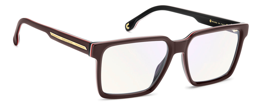 Briller carrera victory c 04 1lh 2y burdeos rectangular masculino størrelse 55mm - Detaljeret visning