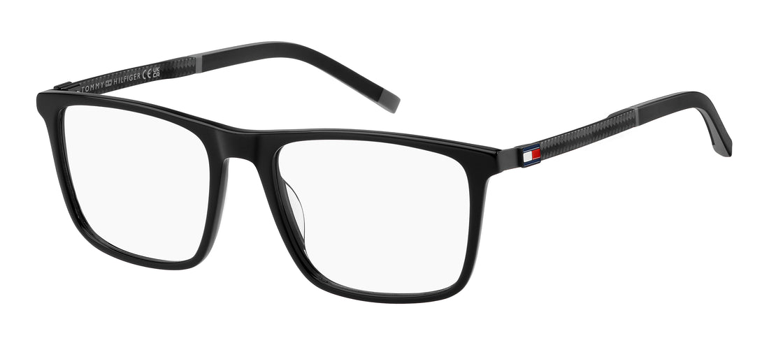 Gafas graduadas tommy hilfiger th 2081 807 negro masculino talla 55mm - Vista principal