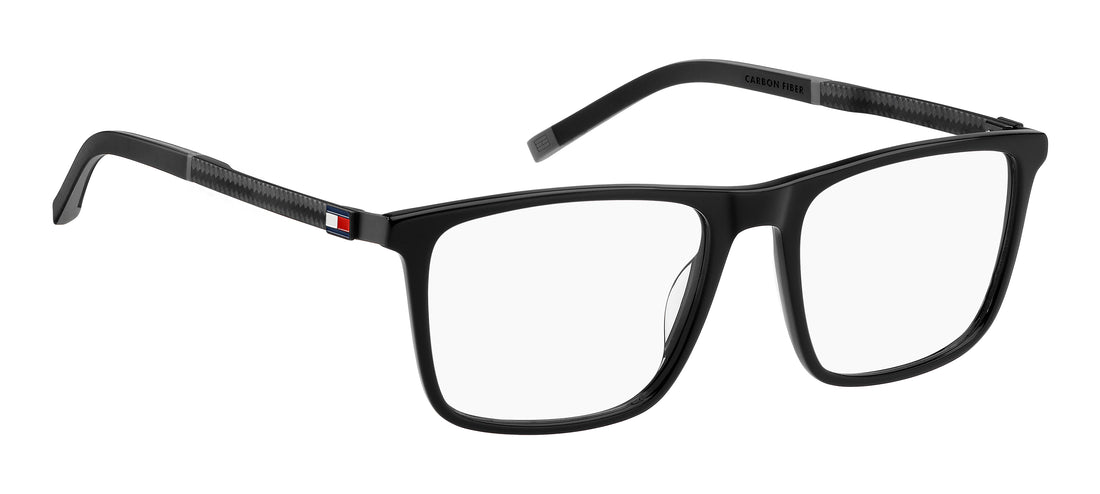 Gafas graduadas tommy hilfiger th 2081 807 negro masculino talla 55mm - Vista de detalle