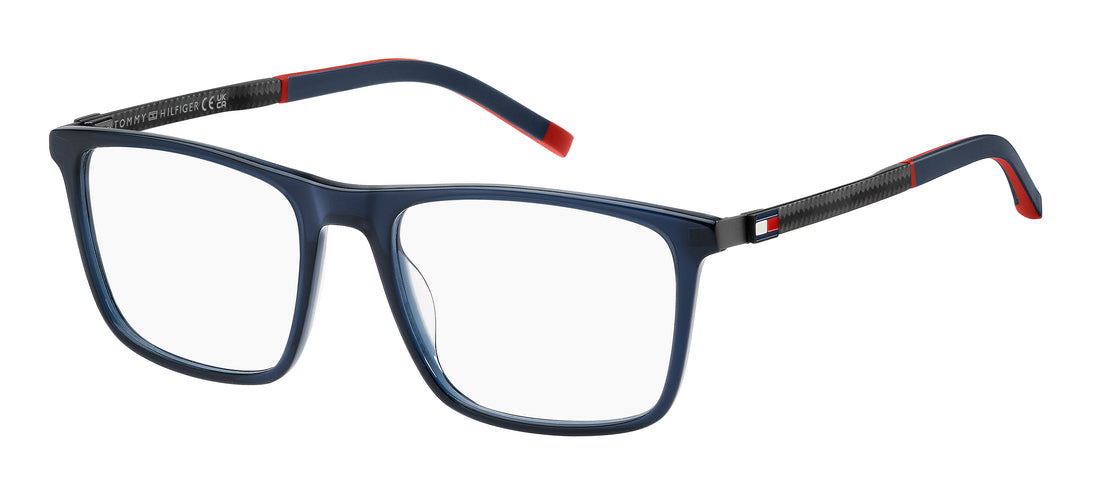 Gafas graduadas tommy hilfiger th 2081 pjp azul masculino talla 55mm - Vista principal