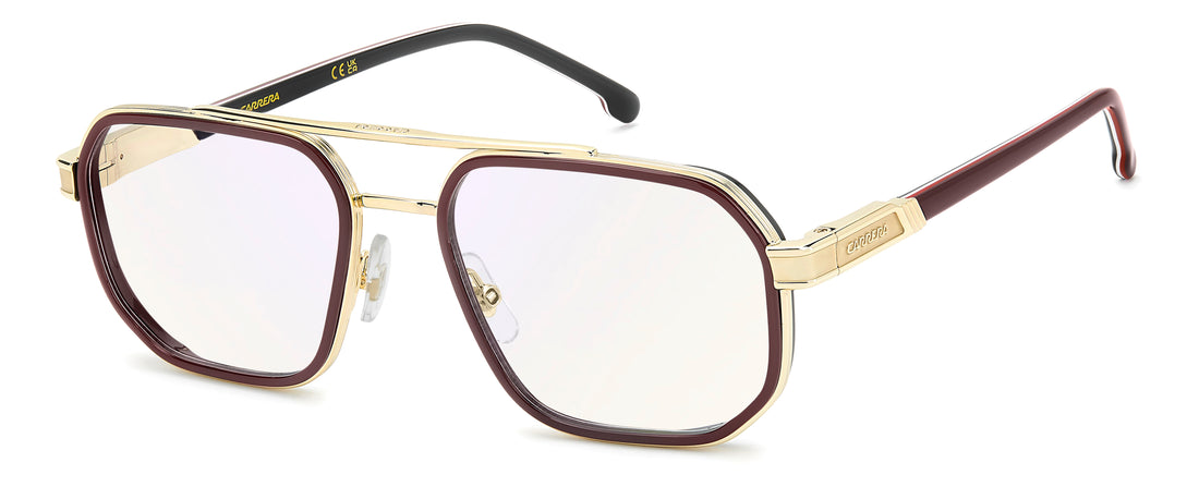 Briller carrera 1137 1lh 13 burdeos navigator masculino størrelse 55mm - Hovedvisning