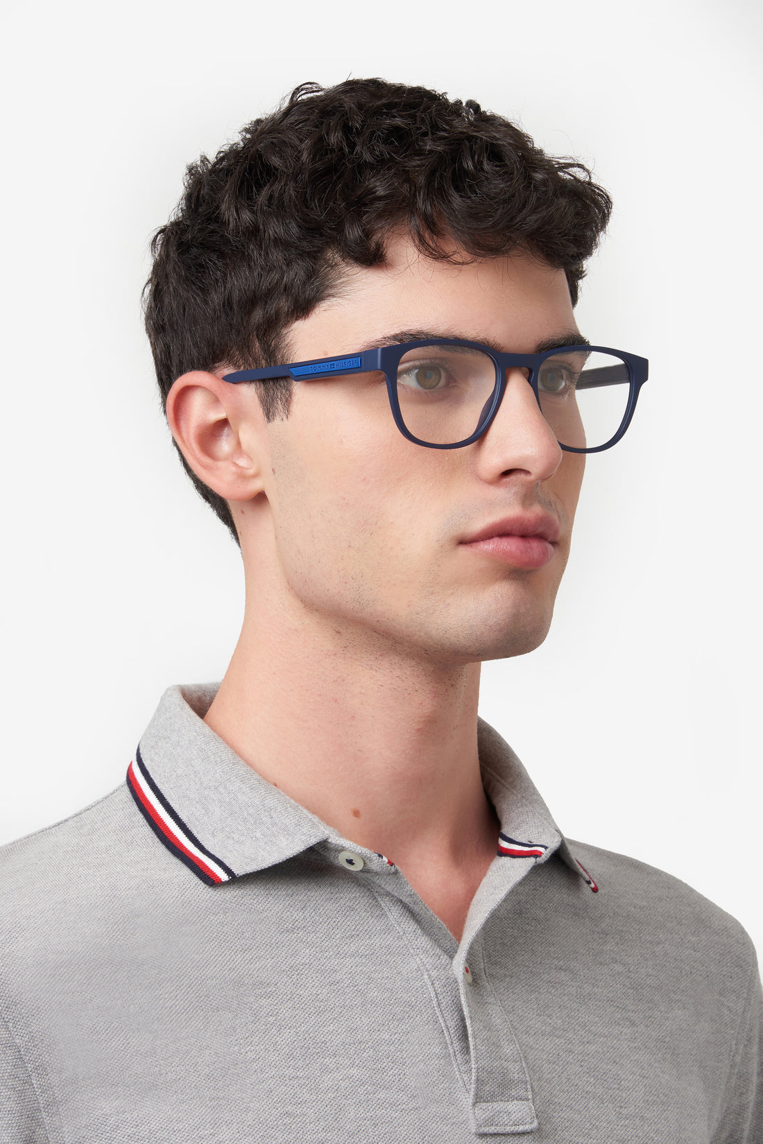 Occhiali da vista tommy hilfiger th 2092 fll azul masculino taglia 52mm - Vista dettagliata