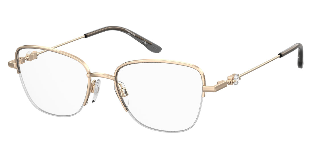 Prescription glasses pierre cardin p.c. 8914 000 dorado rectangular femenino size 52mm - Main view