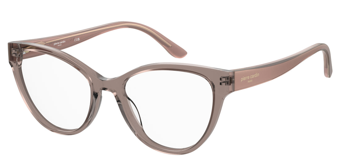Prescription glasses pierre cardin p.c. 8533 35j rosa cat eye femenino size 52mm - Main view
