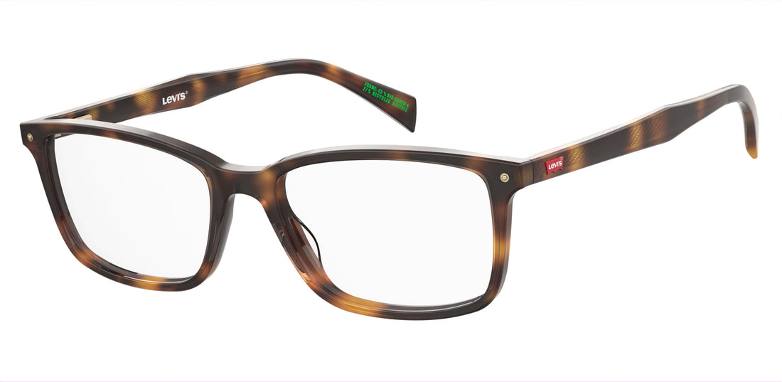 Brillen levis lv 5066 086 havana rectangular masculino größe 54mm - Hauptansicht