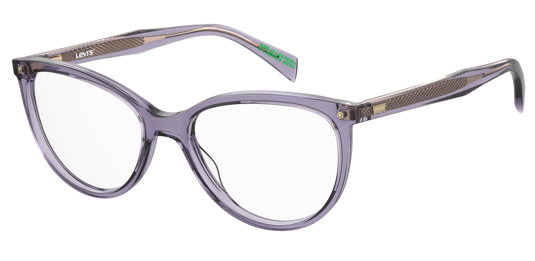 Brillen levis lv 5068 789 violeta cat eye femenino größe 52mm - Hauptansicht