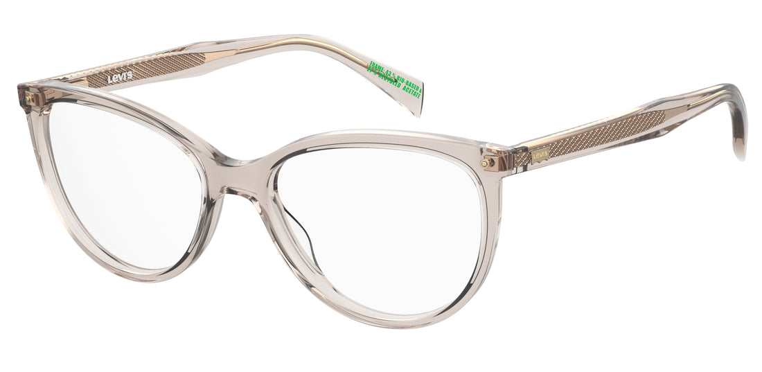 Brillen levis lv 5068 fwm beige cat eye femenino größe 52mm - Hauptansicht