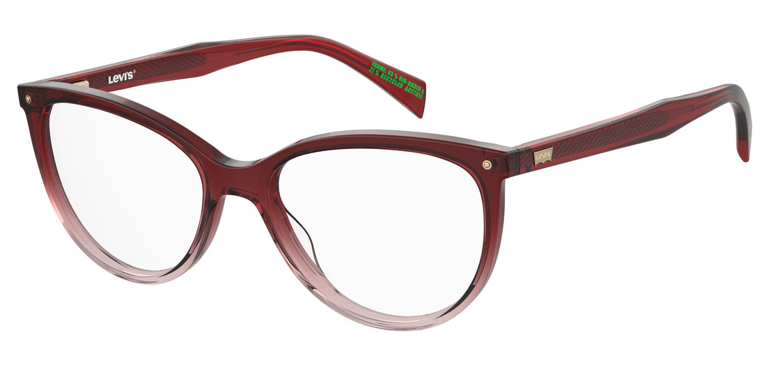 Brillen levis lv 5068 l39 burdeos cat eye femenino größe 52mm - Hauptansicht