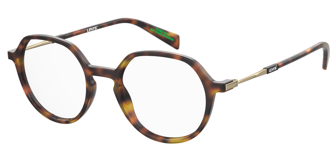 Brillen levis lv 1074 086 havana round geometrical femenino größe 49mm - Hauptansicht