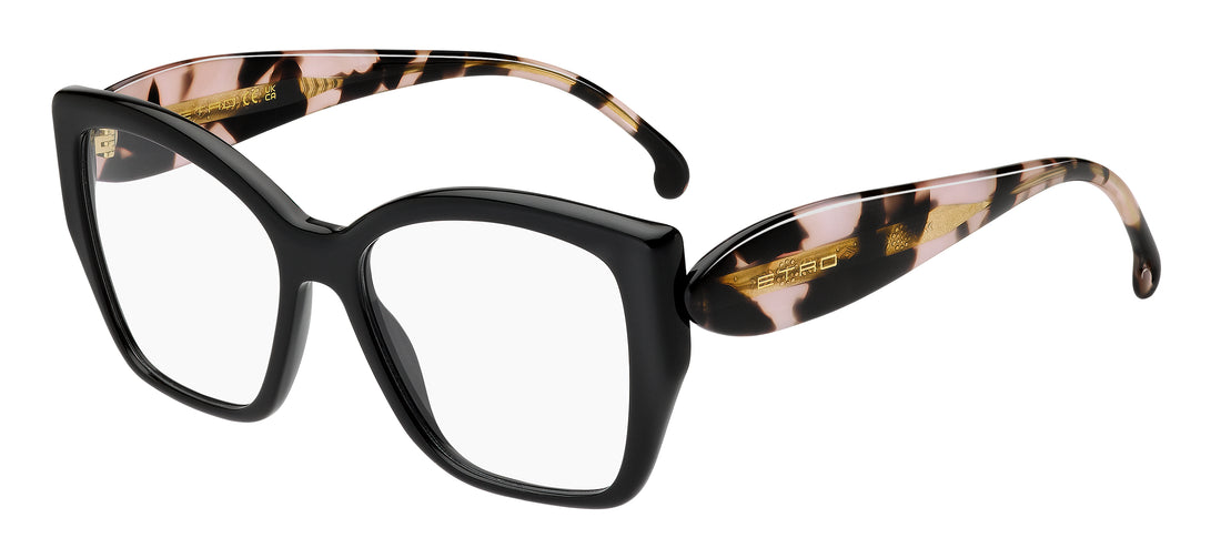 Occhiali da vista etro 0059 2tb negro rectangular femenino taglia 53mm - Vista principale