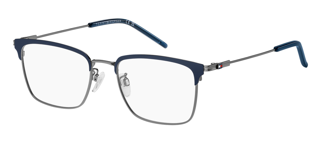 Óculos graduados tommy hilfiger th 2164/f r80 rutenio rectangular masculino tamanho 54mm - Vista principal