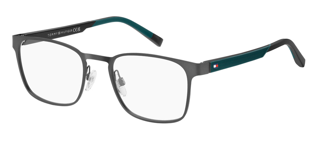 Óculos graduados tommy hilfiger th 2147 svk negro rectangular masculino tamanho 52mm - Vista principal