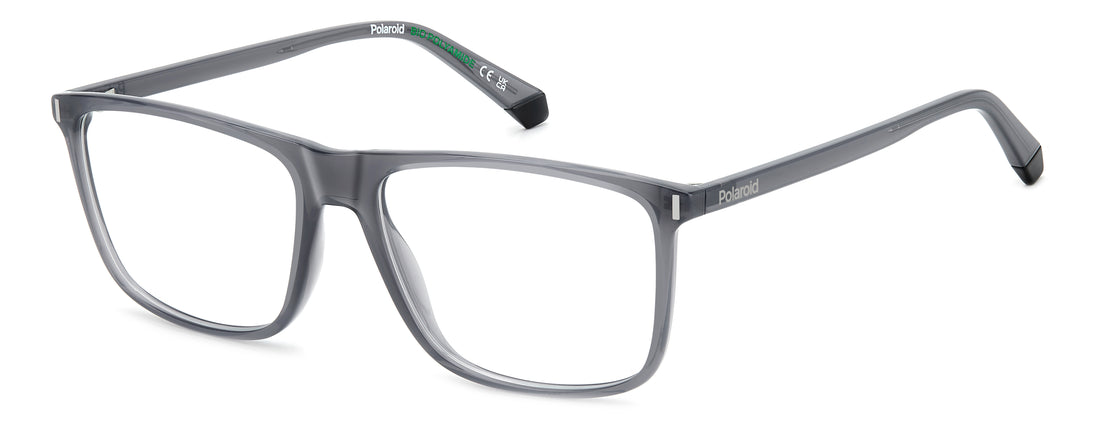 Occhiali da vista polaroid pld d536 kb7 gris rectangular masculino taglia 58mm - Vista principale