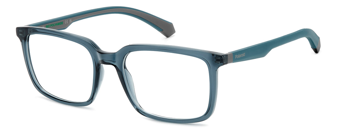 Brillen polaroid pld d547 pjp azul rectangular unisex größe 55mm - Hauptansicht