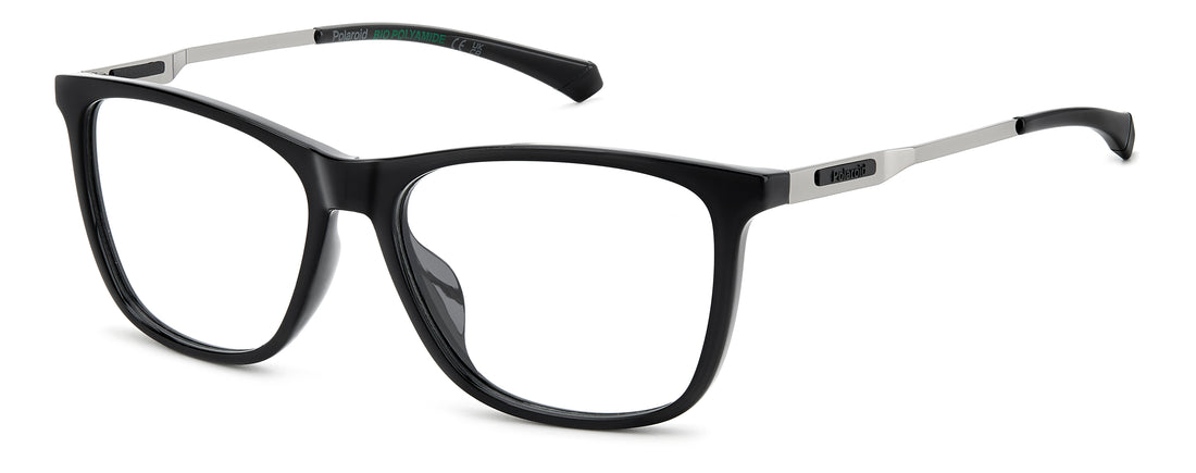 Occhiali da vista polaroid pld d549/g 807 negro rectangular masculino taglia 55mm - Vista principale