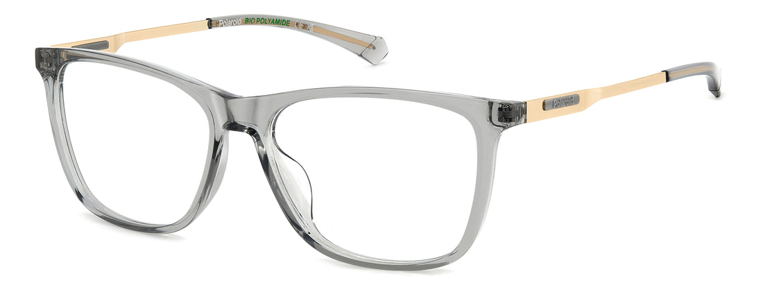 Occhiali da vista polaroid pld d549/g kb7 gris rectangular masculino taglia 55mm - Vista principale