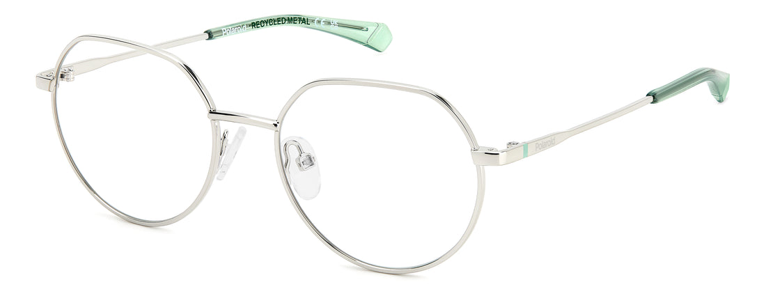 Occhiali da vista polaroid kids pld d839 010 paladio round geometrical infantil taglia 49mm - Vista principale