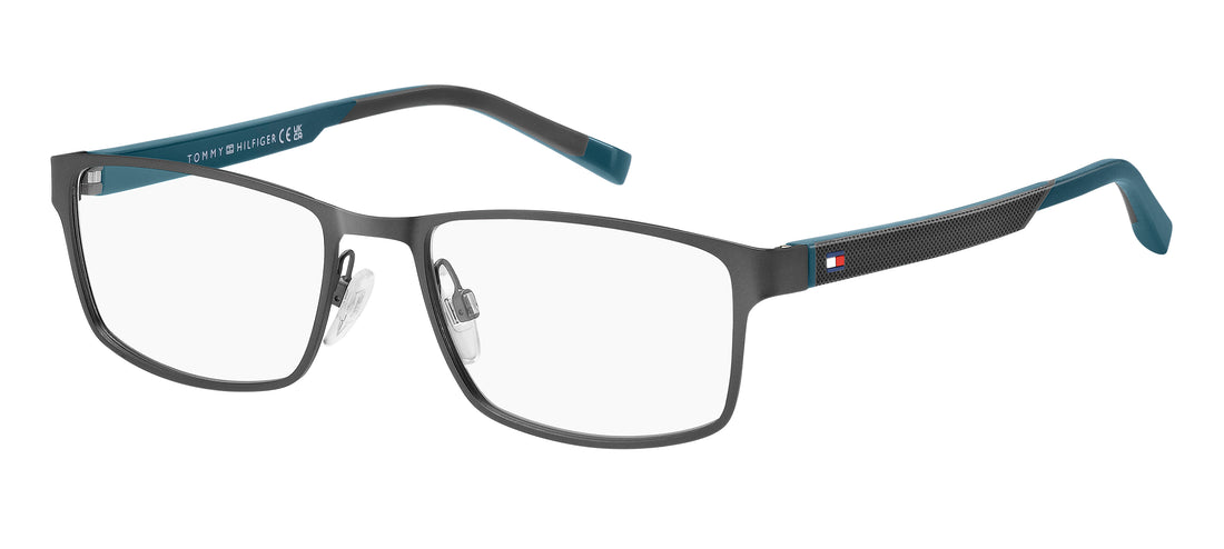 Óculos graduados tommy hilfiger th 2146 r80 rutenio rectangular masculino tamanho 54mm - Vista principal