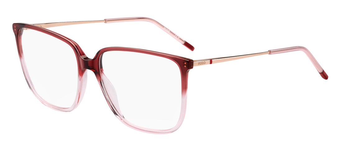 Brillen hugo hg 1323 0t5 burdeos square femenino größe 55mm - Hauptansicht
