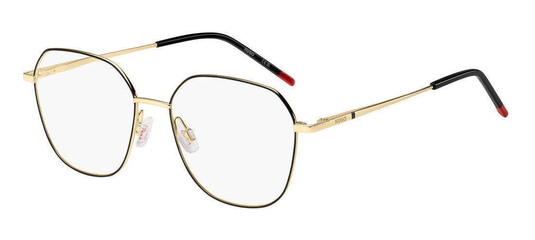 Brillen hugo hg 1324 rhl dorado rectangular geometrical femenino größe 54mm - Hauptansicht