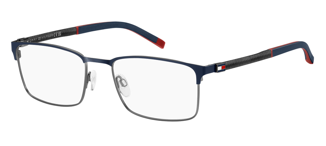 Gafas graduadas tommy hilfiger th 2139 ku0 rutenio rectangular masculino talla 56mm - Vista principal