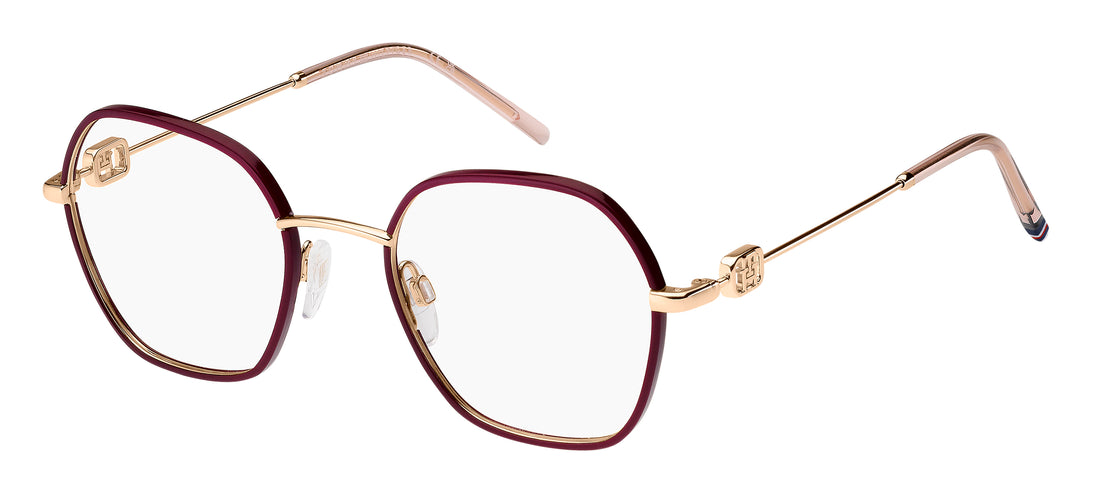 Occhiali da vista tommy hilfiger th 2153 noa dorado rectangular geometrical femenino taglia 50mm - Vista principale