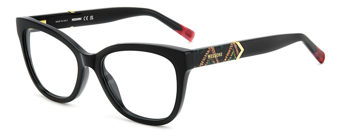 Occhiali da vista missoni mis 0190 807 negro rectangular femenino taglia 54mm - Vista principale