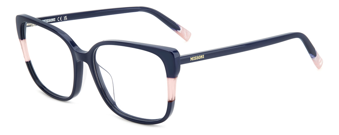 Occhiali da vista missoni mis 0201/g pjp azul rectangular femenino taglia 56mm - Vista principale