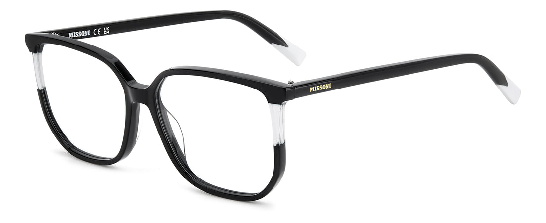 Lunettes de vue missoni mis 0202 807 negro rectangular femenino taille 53mm - Vue principale