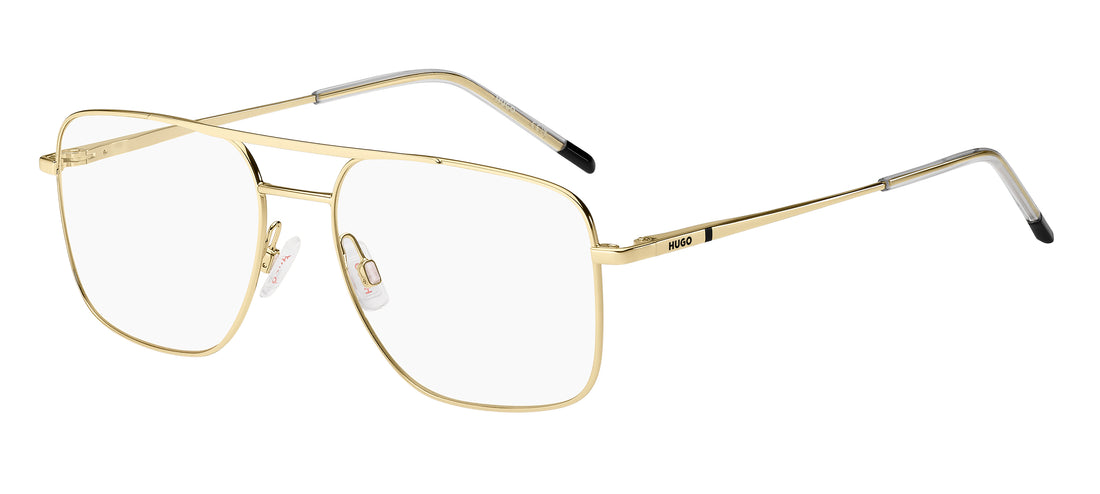Lunettes de vue hugo hg 1322 j5g dorado rectangular masculino taille 55mm - Vue principale