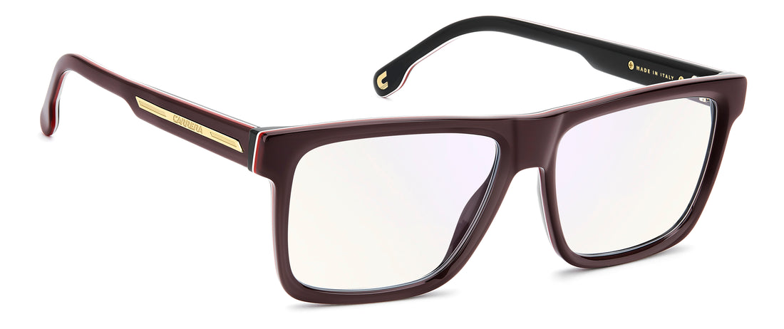 Briller carrera victory c 06 1lh 2y burdeos rectangular masculino størrelse 55mm - Detaljeret visning