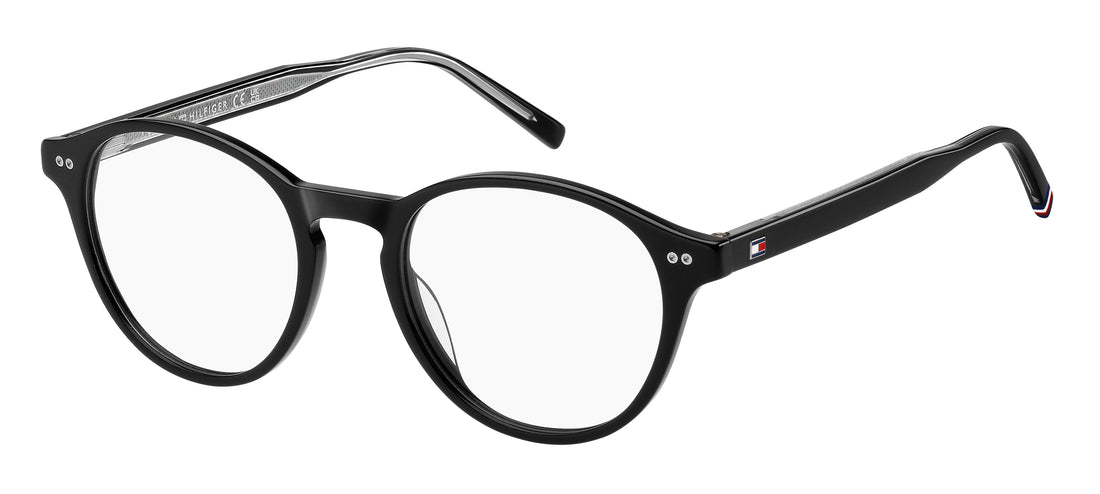 Occhiali da vista tommy hilfiger th 2129 807 negro pantos masculino taglia 51mm - Vista principale