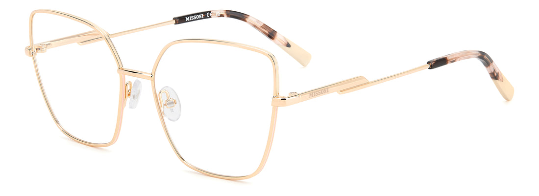 Occhiali da vista missoni mis 0203 000 dorado rectangular femenino taglia 56mm - Vista principale