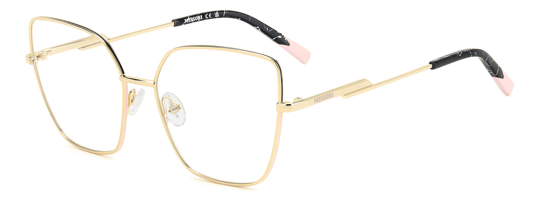 Occhiali da vista missoni mis 0203 j5g dorado rectangular femenino taglia 56mm - Vista principale