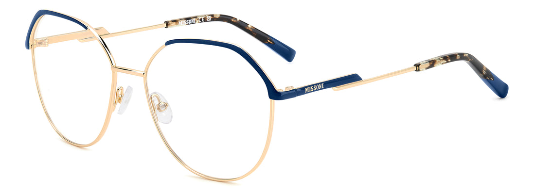 Occhiali da vista missoni mis 0204 ky2 azul round geometrical femenino taglia 56mm - Vista principale