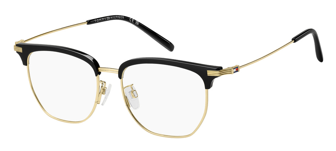 Gafas graduadas tommy hilfiger th 2234/f 2m2 negro rectangular masculino talla 54mm - Vista principal