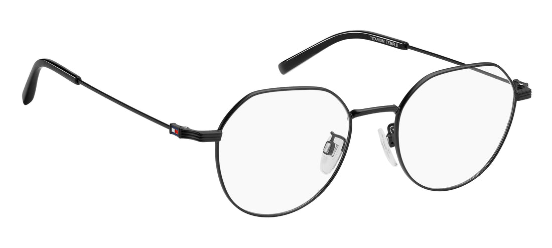 Gafas graduadas tommy hilfiger th 2236/f 003 negro round masculino talla 52mm - Vista de detalle