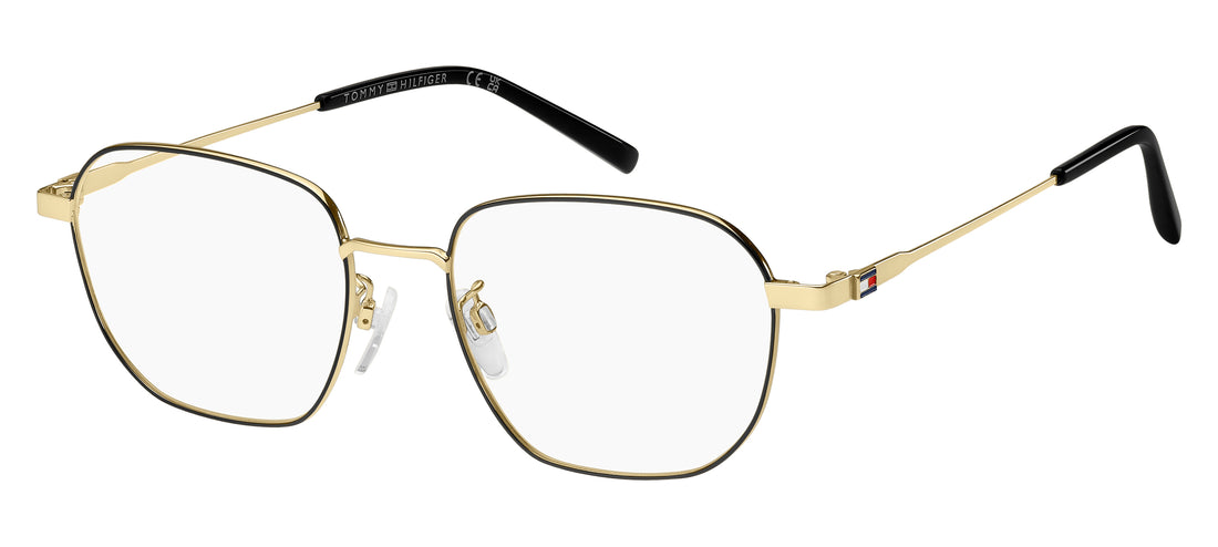 Gafas graduadas tommy hilfiger th 2238/f 2m2 negro rectangular masculino talla 53mm - Vista principal