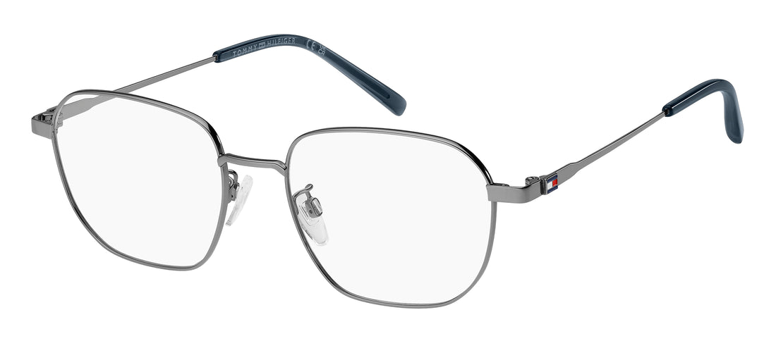 Gafas graduadas tommy hilfiger th 2238/f 6lb plateado rectangular masculino talla 53mm - Vista principal