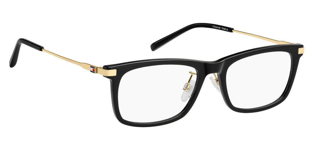 Gafas graduadas tommy hilfiger th 2239/f 807 negro rectangular masculino talla 53mm - Vista de detalle