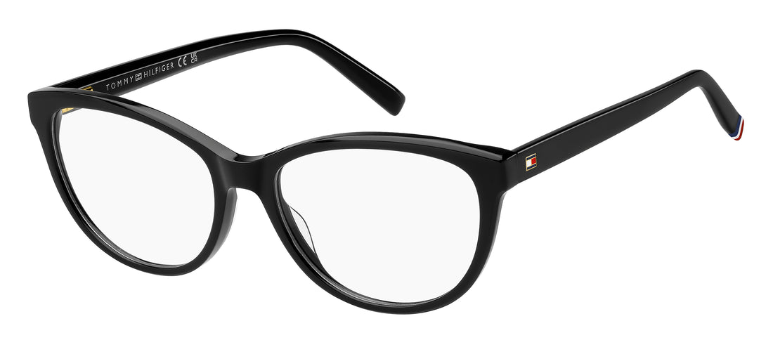 Gafas graduadas tommy hilfiger th 2230 807 negro cat eye femenino talla 54mm - Vista principal