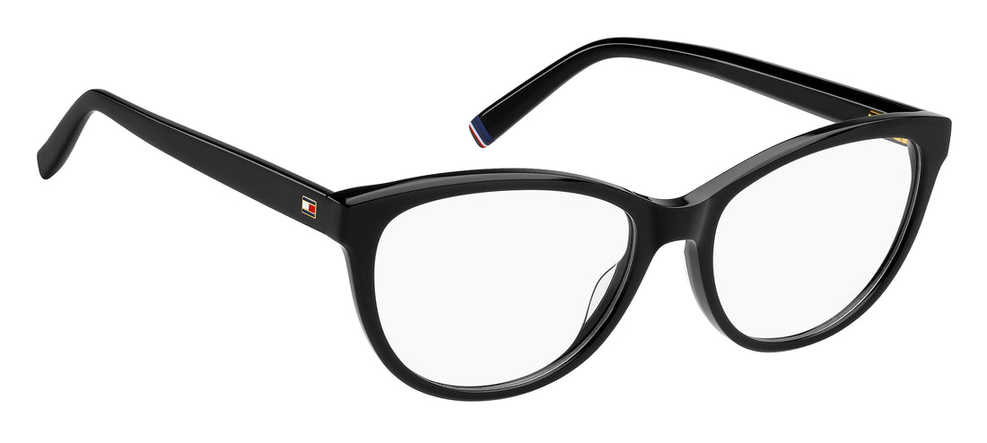 Gafas graduadas tommy hilfiger th 2230 807 negro cat eye femenino talla 54mm - Vista de detalle